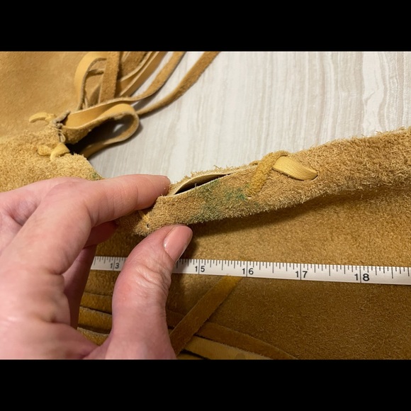 Leather fringe jacket - Picture 9 of 15